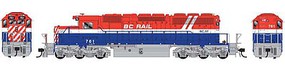 Bowser HO GMD SD40-2 Diesel w/Sound BCR#761/RWB Hockey Stick