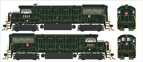 Bowser GE U25B Phase III Pennsylvania RR #2641 DC HO Scale Model Train Locomotive #25161
