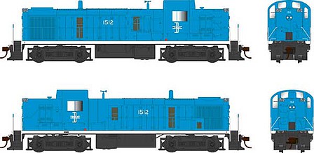 Bowser Alco RS3 Phase 3 Boston & Maine #1512