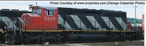 Bowser HO SD40-2W Diesel CN #5327/Sergeant Stripes