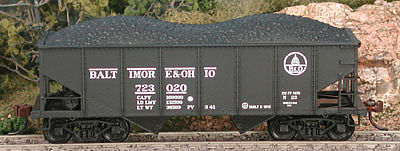 Bowser GLa 2-Bay Hopper Pennsylvania 154226 N Scale Model Train Freight Car #37717
