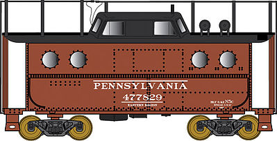 Bowser PRR Class N5C Steel Cabin Car Pennsylvania RR #477822 N Scale Model Train Freight Car #37796