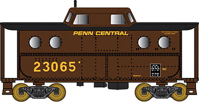 Bowser N5c Caboose Penn Central #23065 N Scale Model Train Freight Car #37811