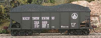 Bowser GLa 2-Bay Hopper Baltimore & Ohio #723032 N Scale Model Train Freight Car #37857