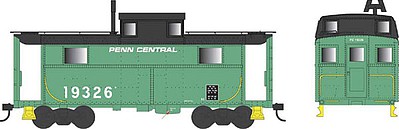 Bowser PRR Class N5 Steel Cabin Car Caboose Penn Central 19326 N Scale Model Train Freight Car #37891