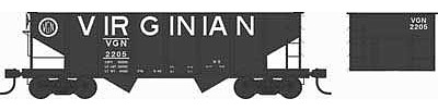 Bowser GLa 2-Bay Hopper Virginian #2246 N Scale Model Train Freight Car #38172