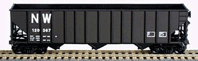 Bowser 100-Ton Norfolk & Western #120406 HO Scale Model Train Freight Car #40680