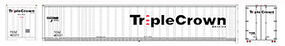 Bowser HO 53' Roadrailer Triple Crown NS #460004/Lg.Logo