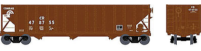 Bowser 100T Hopper Conrail #479121 HO Scale Model Train Freight Car #41019