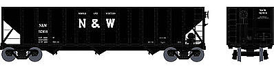 Bowser 100 Ton Hopper H11a Norfolk & Western #92000 HO Scale Model Train Freight Car #41024