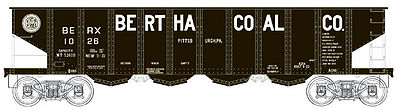 Bowser H21 Hopper Bertha #1026 HO Scale Model Train Freight Car #41194