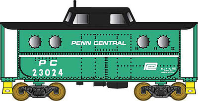 Bowser N5c Caboose Penn Central #23034 HO Scale Model Train Freight Car #41447