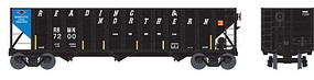 Bowser HO 100t 3-Bay Hopper RBMN #7231/Blue End