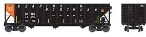 Bowser HO 100t 3-Bay Hopper RBMN #7441/Red End