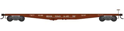Bowser PRR F30a Flatcar Pennsylvania Railroad #473767 HO Scale Model Train Freight Car #41921