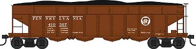 Bowser H22a 4-Bay Hopper Car Pennsylvania RR #410401 HO Scale Model Train Freight Car #42064