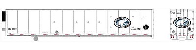 Bowser 53 RoadRailer Bnsf #530011 HO Scale Model Train Freight Car #42083