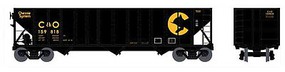 Bowser 100-Ton 3-Bay Open Hopper Chessie System C&O #159883