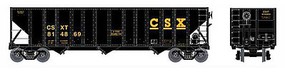 Bowser 100-Ton 3-Bay Open Hopper Ready to Run CSX #800682