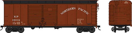 Bowser X-31a Double Door Boxcar Northern Pacific #39087 HO Scale Model Train Freight Car #42326