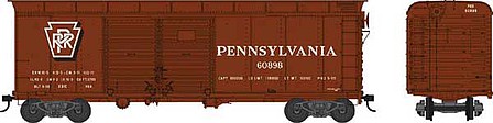 Bowser X-31a Double Door Boxcar Pennsylvania RR #60981 HO Scale Model Train Freight Car #42348