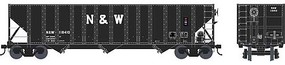 Bowser 100 ton Hopper Norfolk & Western #118410 HO Scale Model Train Freight Car #42379