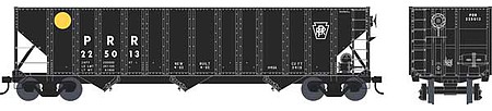 Bowser 100 ton Hopper Pennsylvania RR #225013 HO Scale Model Train Freight Car #42387