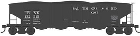 Bowser H21 4 Bay Hopper Baltimore & Ohio #132315 HO Scale Model Train Freight Car #42998
