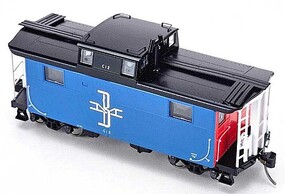 Bowser HO N-5 Caboose B&M #C16/blu Blt 1940 Rpkd 4-73