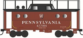 Bowser HO N-5C Caboose PRR #477991/Sh. Key. North. Reg. w/Trainphon