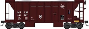 Bowser HO 70 Ton Ballast Car Milw.Rd. #341739