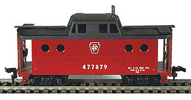 Bowser PRR N-5C Caboose - Kit - Pennsylvania Railroad #2 HO Scale Model Train Freight Car #54020