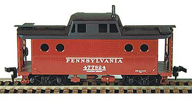 Bowser N-5C Caboose Kit Pennsylvania Railroad Eastern Region HO Scale Model Train Freight Car #54023