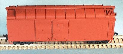Bowser 40 X-31F Turtle Roof Double-Door Steel Box Car HO Scale Model Train Freight Car #55363