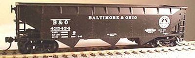 Bowser 70-Ton 3-Bay Offset-Side Hopper Kit Baltimore & Ohio HO Scale Model Train Freight Car #56790