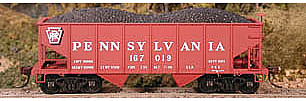 Bowser GLa 2-Bay Open Hopper Kit (Plastic) Shadow Keystone HO Scale Model Train Freight Car #56820