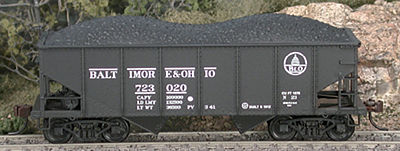Bowser GLa 2-Bay Hopper Baltimore & Ohio #724226 HO Scale Model Train Freight Car #56893
