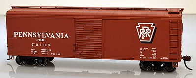 Bowser X31 2-Door Boxcar Pennsylvania Shadow Keystone #70126 HO Scale Model Train Freight Car #60139