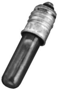 Brawa Festoon Bulb - Candle, Amber (4) Model Railroad Electrical Accessory #3276