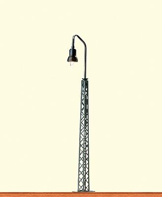 Brawa LED Rectangular Mast Light (75mm) N Scale Model Railroad Street Light #4014