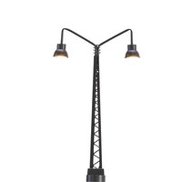 Brawa Lattice Boom Double-Arched LED Light with Plug and Socket Base 2-3/4''  7cm N-Scale