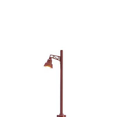 Brawa LED Light on Wood Mast with Plug and Socket Base 2  5cm - N-Scale