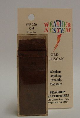 Brag 2oz. Large Weathering Color Old Tuscan Hobby and Model Paint Supply #270