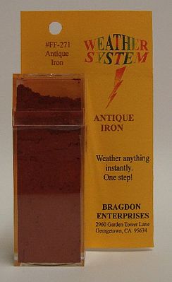 Brag 2oz. Large Weathering Color Antique Iron Hobby and Model Paint Supply #271