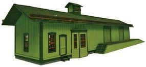 Branchline Laser-Art Munn's Station Kit O Scale Model Railroad Building #467