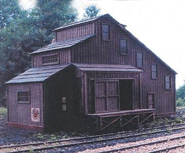 Branchline Flour Mill Laser-Art Kit N Scale Model Railroad Building #886