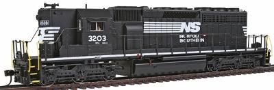 Broadway EMD SD40-2 High Hood Norfolk Southern #3203 HO Scale Model ...