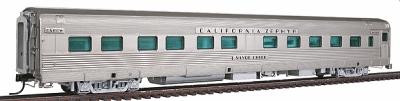 Broadway California Zephyr 10-6 Sleeper D&RGW HO Scale Model Train Passenger Car #1512
