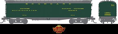 Broadway 536 Wood Express Reefer Seaboard Air Line #3612 HO Scale Model Train Freight Car #1841
