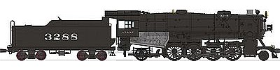 Broadway USRA Heavy Mikado 2-8-2 Powered w/Sound DCC AT&SF HO Scale Model Train Steam Locomotive #2150